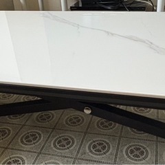 大理石調 セラミックテーブル(東京インテリア)の画像