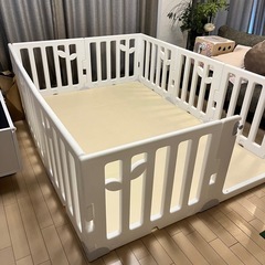 Carazベビーサークル♡ドア付き10枚セット