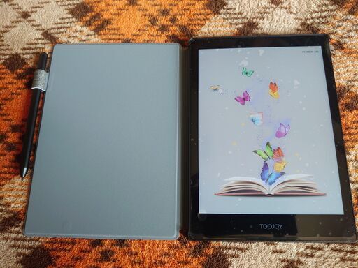 カラー電子書籍リーダー　topjoy butterfly E601 次世代カラー電子ペーパー搭載の電子書籍リーダー「TopJoy