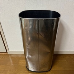 ゴミ箱　ステンレス　ジャンク品