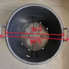 【無印良品 廃盤】50L 手つきプランター（シンプルデザイン・美品）引き取り限定／6月20日までの画像