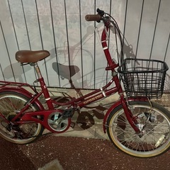 折り畳み自転車20インチ ギア付き6速