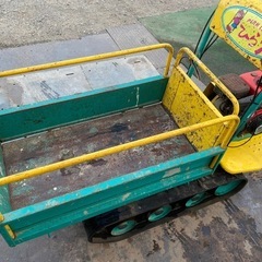 実働品 筑水キャニコム ピンクレディ ひらり BFP405 運搬車 手動ダンプ 最大作業能力 400kg 前 3速 後 2速の画像
