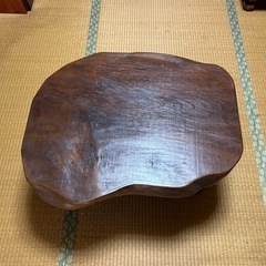 1枚板　木の机の画像