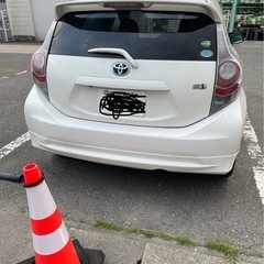 トヨタ　アクア　タイプG  純正ナビ　ETC  の画像