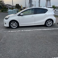 トヨタ　アクア　タイプG  純正ナビ　ETC  の画像