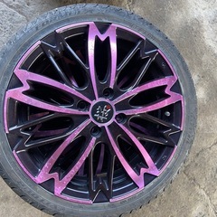 和道　桜　ホイール　夏タイヤ付きの画像