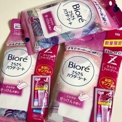 Biore  さらさらパウダーシート　30枚の画像
