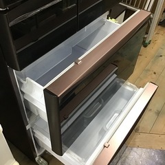 MITSUBISHI    6ドア冷蔵庫　2021年製　455L    自動製氷有り　中古品の画像