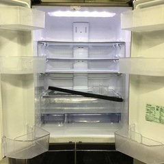 MITSUBISHI    6ドア冷蔵庫　2021年製　455L    自動製氷有り　中古品の画像