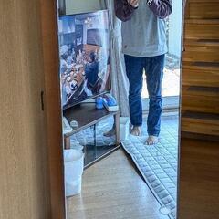 引取無料にしました。　鎌倉彫　昭和レトロな姿見