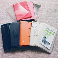 タブレットケース9点セット★iPadmini ケースなど★未使用品ですが、傷みがあります。iPadの画像