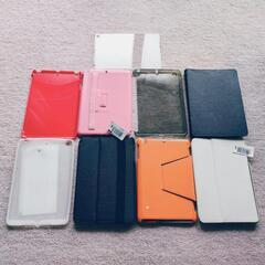 タブレットケース9点セット★iPadmini ケースなど★未使用品ですが、傷みがあります。iPadの画像
