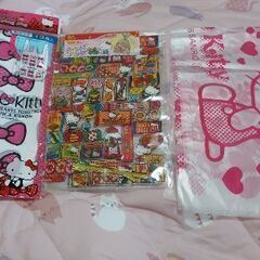 ハローキティ各種ビニール袋　