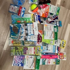 釣具仕掛けまとめ　おまけ初心者釣竿付　　