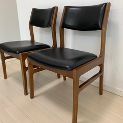 【未使用】カリモク60 ダイニングチェア(2脚セット) 国産品