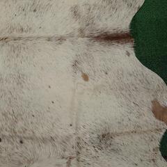 カウラグ 牛革 インテリア ラグ レザー  絨毯　ハラコ　カーペットの画像