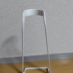 山崎実業　スティッククリーナースタンド プレート　ホワイトの画像