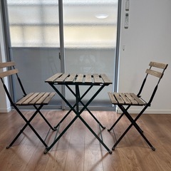 【IKEA】ガーデンテーブルセット  TÄRNÖ テルノー テー...