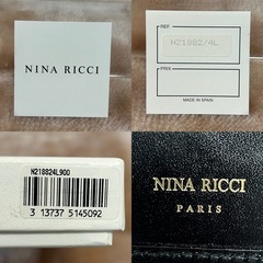 NINARICCIニナリッチ小銭入れ有レディース二つ折り長財布ロングウォレットの画像