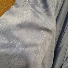 (決定)着物　ゆかた 青の画像