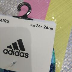 adidas靴下の画像