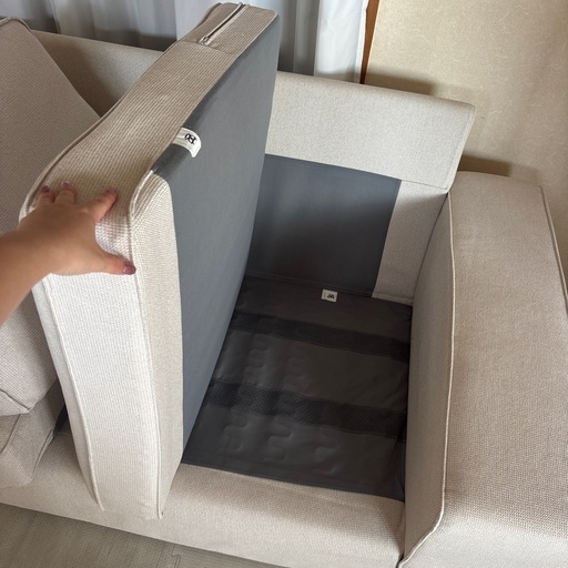 ヘタリ、キズなしソファー