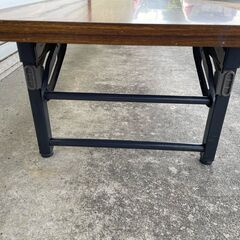 【那須町役場】折畳みテーブル茶　座卓　机　畳【管理番号171】の画像