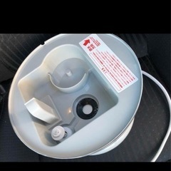 シレーヌ 超音波式2WAY加湿器 グレーの画像