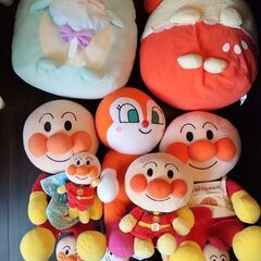処分予定最終お値下げ　アンパンマン　ぬいぐるみの画像