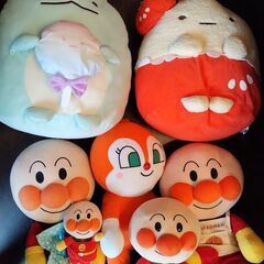 処分予定最終お値下げ　アンパンマン　ぬいぐるみの画像