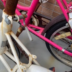 自転車2台　サビありの画像