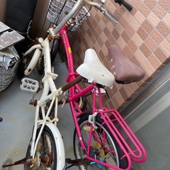 自転車2台　サビあり