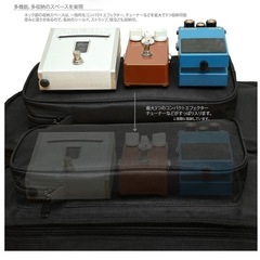 クッション付き エレキ ギター 用 ギグバッグ クッション 20mm厚 ギグ ケース MUSENT MSGBSEG1200 国内メーカー品質監修品の画像