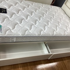 セミダブルベッド【町田市再生家具】250596の画像