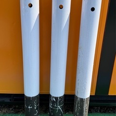 ポール 白1本の値段です！ 高さ約111cm