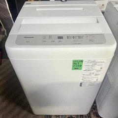 0771.22年パナソニック洗濯機(配送、設置)無料❗️
