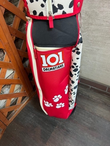 ディズニー 101匹わんちゃん ダルメシアン ゴルフバッグ キャディーバッグ ゴルフクラブセット ディズニー 101匹わんちゃん ダルメシアン ゴルフバッグ キャディー