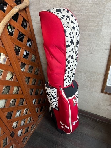 ディズニー 101匹わんちゃん ダルメシアン ゴルフバッグ キャディーバッグ ゴルフクラブセット