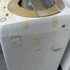 洗濯機　SHARPの画像