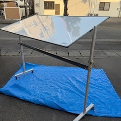 【A-13】自立両面ホワイトボード［中古品］    の画像