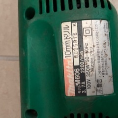 マキタ　100V　10mmドリルモデル　M606の画像