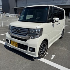 質問一時停止　N-BOX カスタム　ターボ　両側パワースライド　...