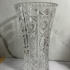 ☆値下げ☆H2505-786 IMPERO ガラス 花びん 中古美品の画像