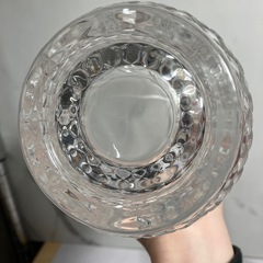 ☆値下げ☆H2505-786 IMPERO ガラス 花びん 中古美品の画像