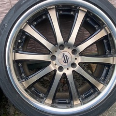 レイズ　20インチホイール　トーヨー245/40R-20　E51エルグランドに使ってました。　の画像