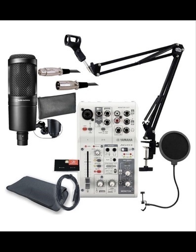 YAMAHA ヤマハ　AG03MK2 ミキサー　配信セット