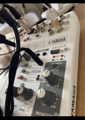 YAMAHA ヤマハ　AG03MK2 ミキサー　配信セット