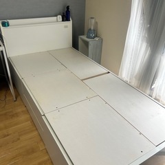 ニトリ 収納付き シングルベッド