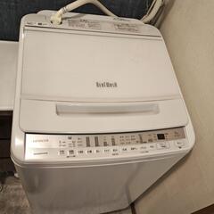 洗濯機　日立　BW-V80F ホワイト